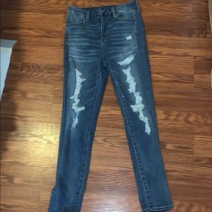 2 pairs of AE jeans size 10